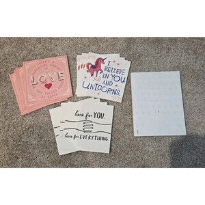 Set of 12 hallmark cards & envelopes